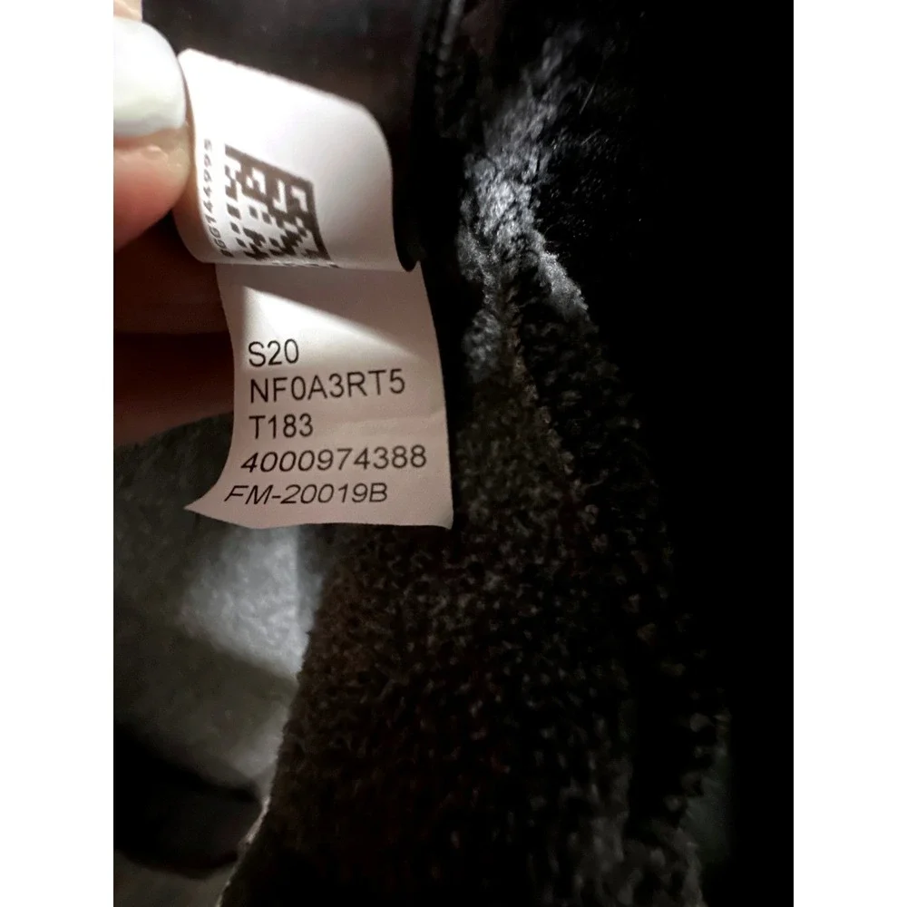 The North Face Men’s Denali Polartec Fleece Jacket Gray‎ Black Full Zip Small